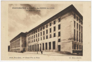 Carte postale des Archives municipales de Lyon